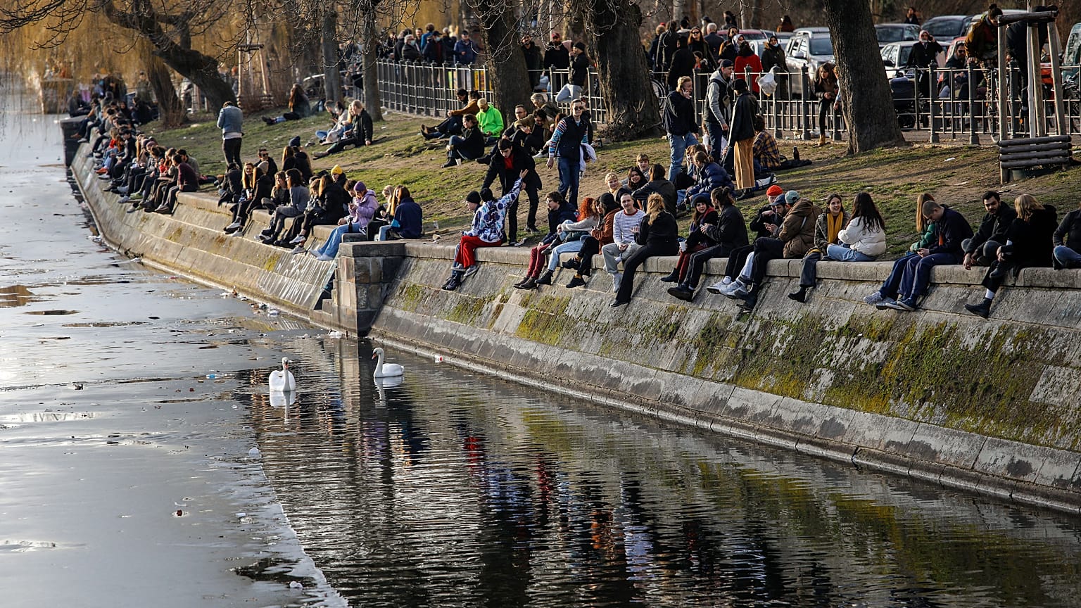 Am Landwehrkanal in Berlin
