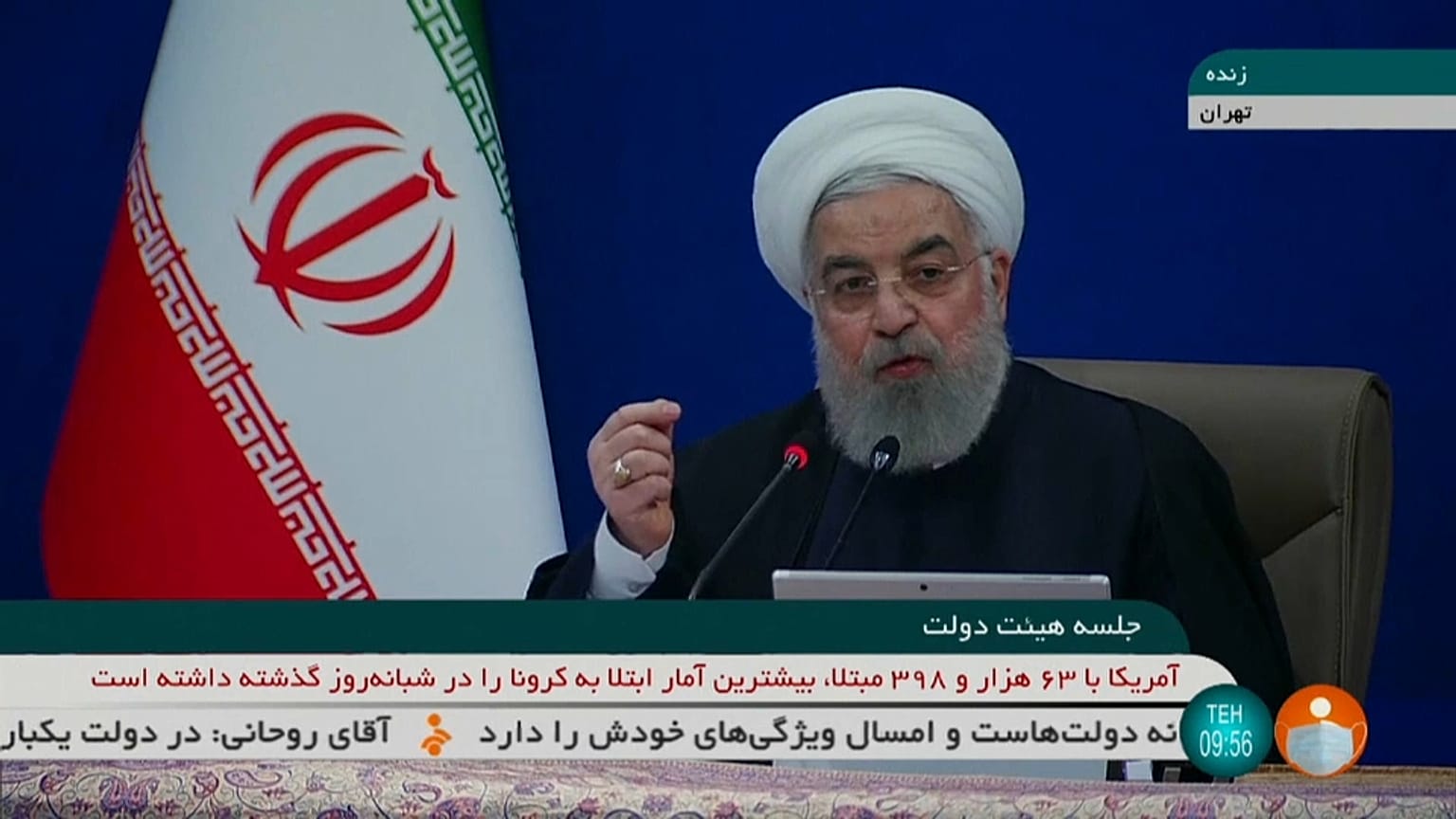 Le président iranien Hassan Rohani