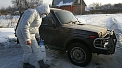 Kampf gegen Vogelgrippe in Russland (2007)
