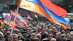 Ermenistan’da gösteri 