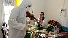 Auf der Corona-Station des Hedi Chaker Krankenhauses in Sfax