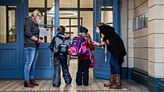 In Dresden hat die Grundschule schon am 15.2. begonnen