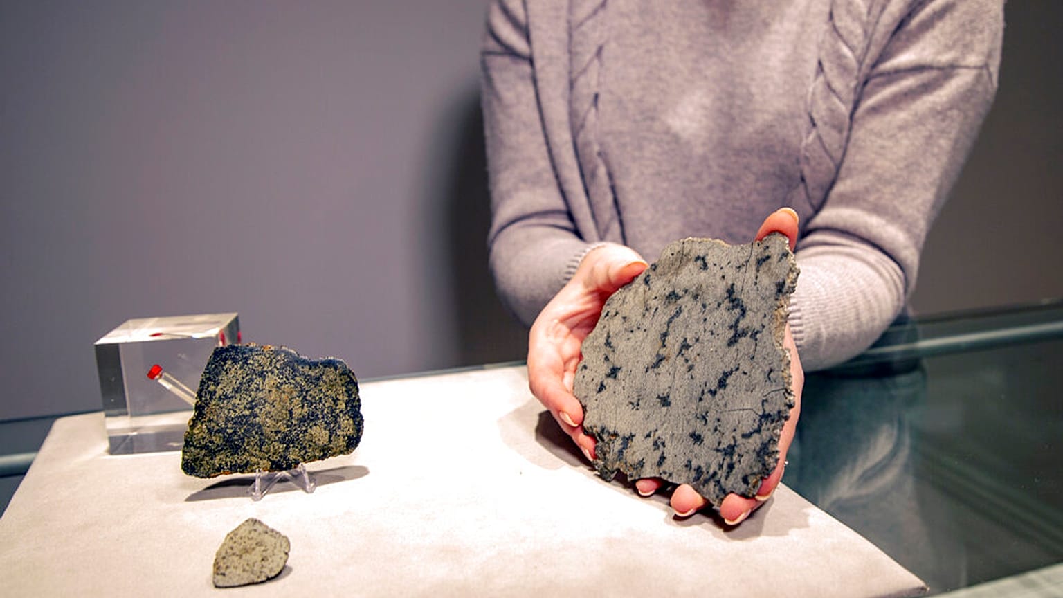 Egy meteorit a Christie's kínálatából