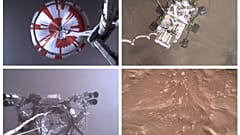 "Perseverance" nähert sich langsam der Oberfläche des Mars