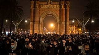 تظاهرات در بارسلون