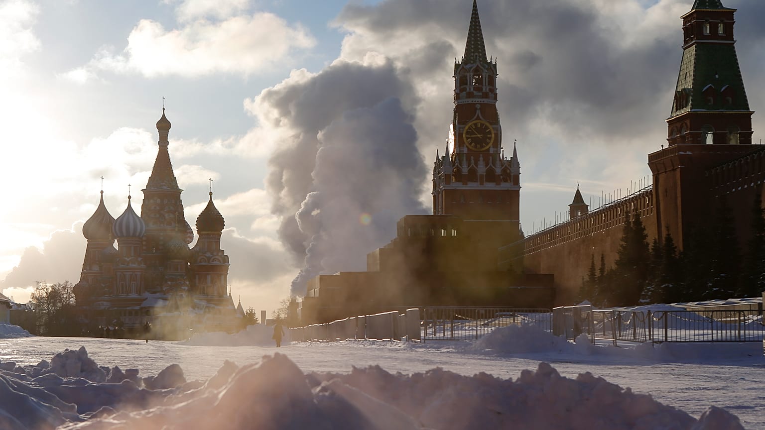 Зимняя Москва. Архивное фото