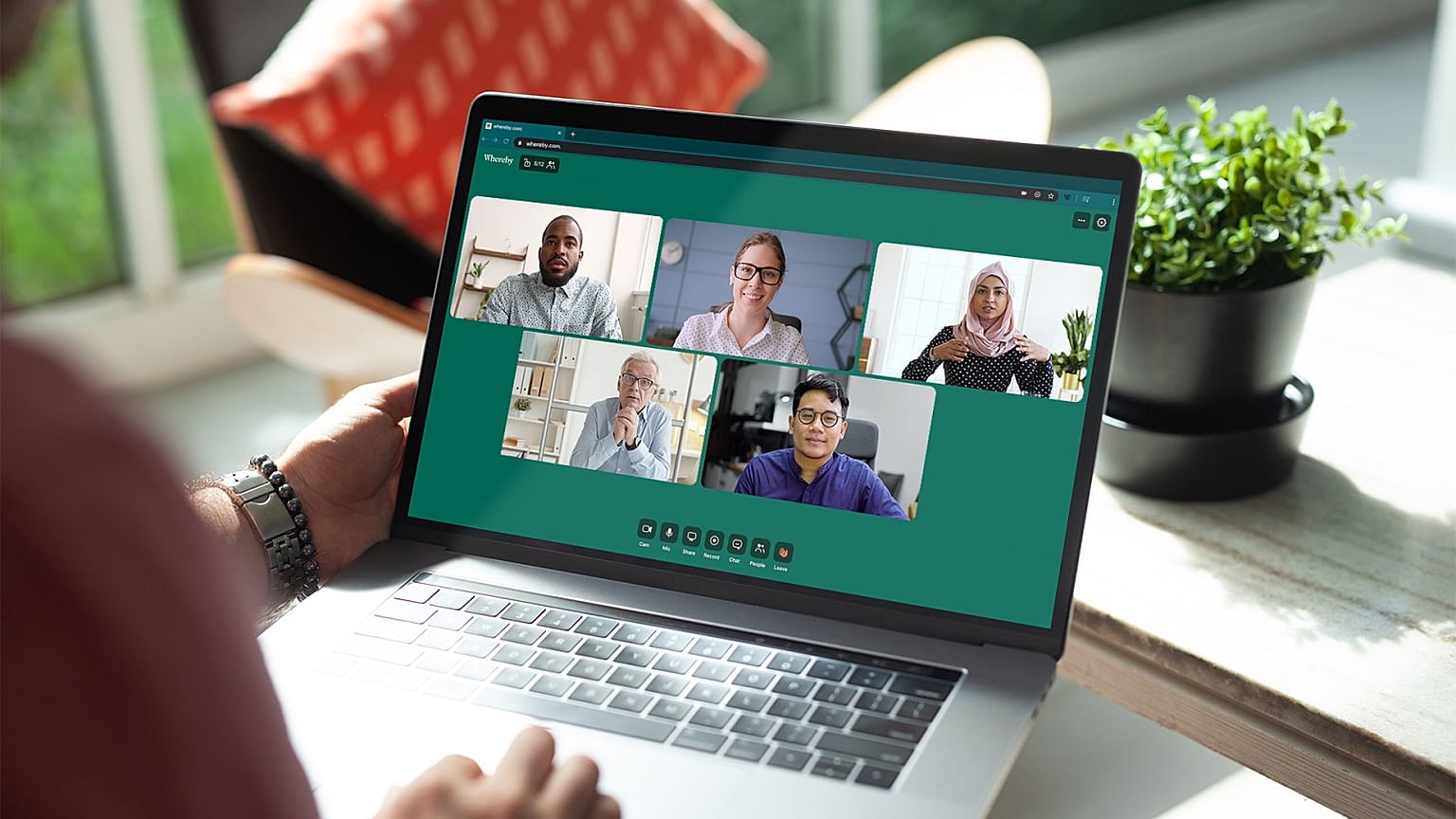 For every three calls on its conferencing app, Whereby plans to plant a tree in plots in Africa.