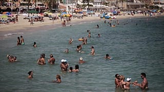 İspanya'da Palma de Mallorca sahili  