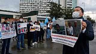 TURKEY UIGHUR PROTESTS