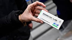 A packet of the COVID-19 vaccine developed by the Chinese state-owned company Sinopharm at a Hungarian pharmaceutical wholesaler in Budapest. Feb. 16, 2021.