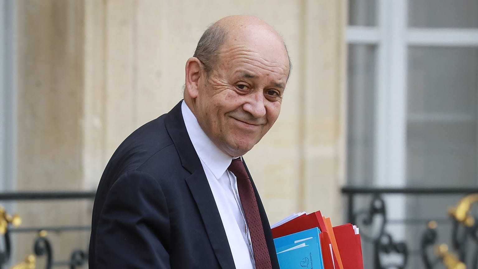 Fransa Dışişleri Bakanı Jean-Yves Le Drian