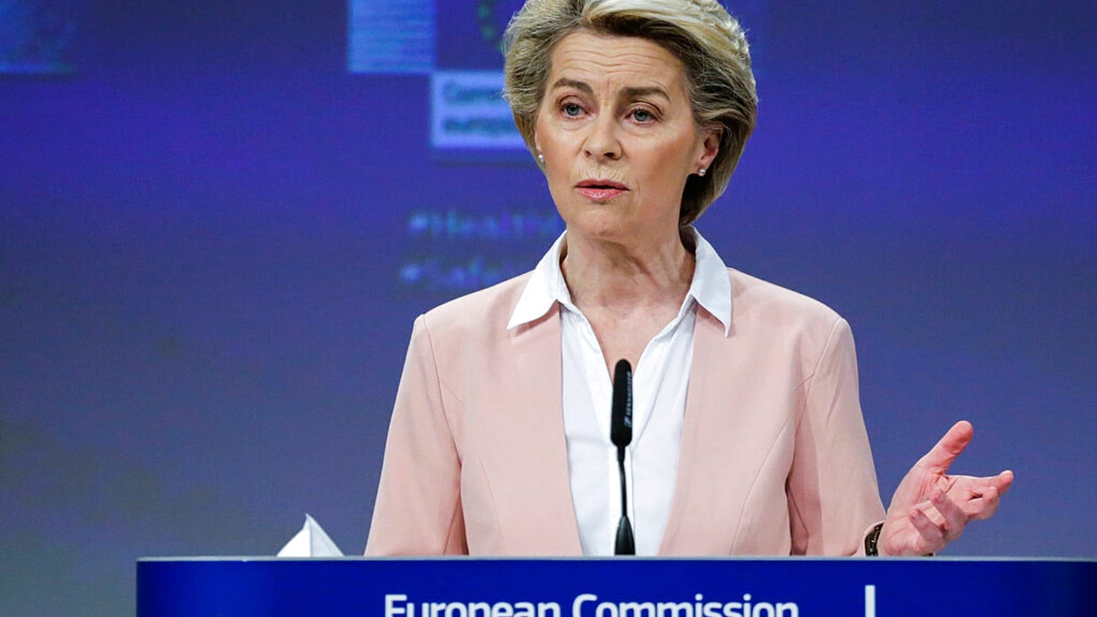 European Commission President Ursula von der Leyen