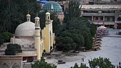Moschee in der Stadt Kaschgar (Xinjiang)