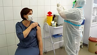 Первые прививки членам Киевской областной администрации 24 февраля 2021 г.