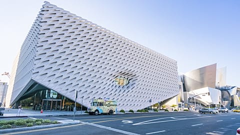 The Broad art gallery in Los Angeles.