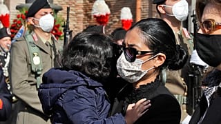 Италия простилась с погибшим послом