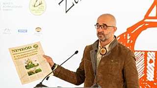Kovács Zoltán beszédet mond az országos vadásznapon a Zala megyei Pölöskén
