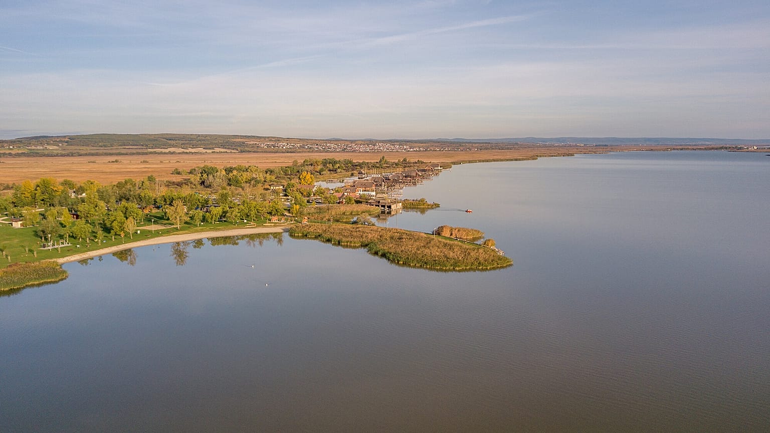 Ferto Lake is Hungary's second-largest freshwater lake and home to vast bird and marine life. 