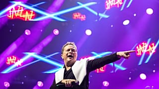 Geszti Péter a Jazz+Az együttes koncertjén a Papp László Budapest Sportarénában 2020. január 17-én.