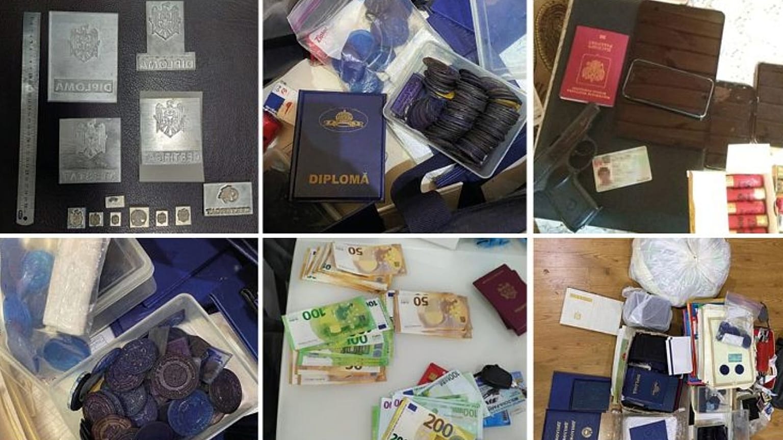 Raids were carried out at 51 locations across France, Romania and Moldova.