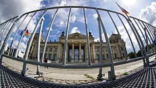 Archivaufnahme des Reichstags