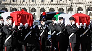 مراسم جنازة رسمية ووطنية لتشييع سفير إيطاليا الذي قتل في جمهورية الكونغو الديموقراطية
