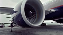 طائرة بوينغ 777 في فرجينيا. 1995/06/07