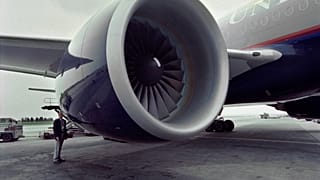 طائرة بوينغ 777 في فرجينيا. 1995/06/07