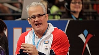 2012 file photo of gymnastics coach John Geddert
