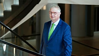 Trócsányi László, a Fidesz-KDNP képviselője az Európai Parlament strasbourgi épületében 2019. július 16-án