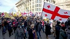 Neue Massendemonstration in Tiflis: Opposition plant Protest-Camp