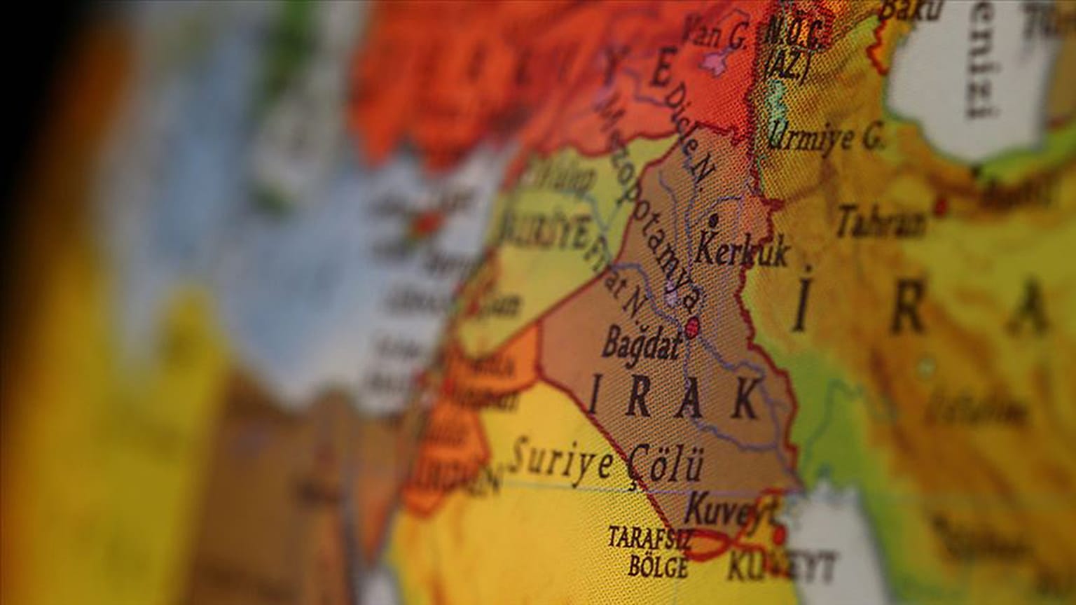 Irak haritası