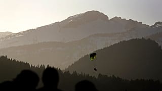 Paraglider bei Oberstdorf