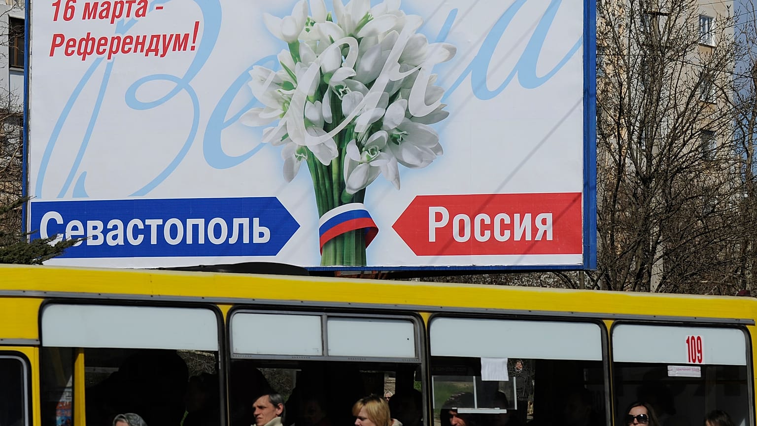 Референдум в Крыму в 2014 году. Архивное фото