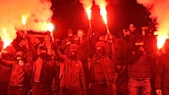 Акция протеста в Копенгагене