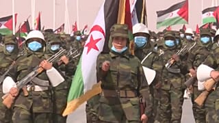 Desfile de fuerzas del Frente Polisario