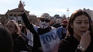 Tüntetés Budapesten
