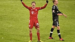Auch Thomas Müller hatte sich mit Corona infiziert.