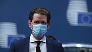 Austria's Chancellor Sebastian Kurz arrives for an EU summit in Brussels in December.