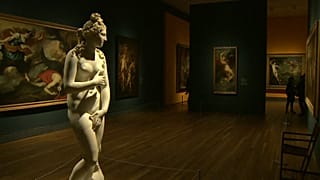 Una de las salas dedicadas a la exposición 'Pasiones Mitológicas'