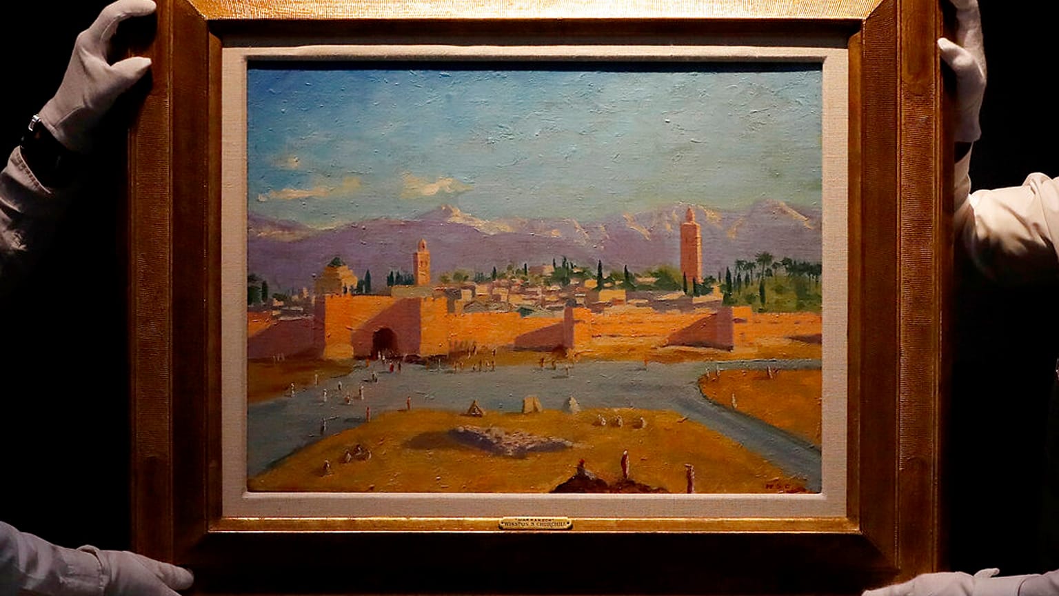 Churchill, le peintre qui vaut de l'or : une toile de 1943 vendue 9.6 millions d'euros