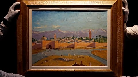 Tower of the Koutoubia Mosque by Winston Churchill
