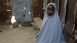 Student Amtallahi Lawal, 11, who hid under her bed and managed to escape when gunmen abducted more than 300 girls from her boarding school on Feb 26, 2021.