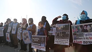 Uygur Türklerinin, Çin’in İstanbul Başkonsolosluğu önündeki eylemi üçüncü ayında