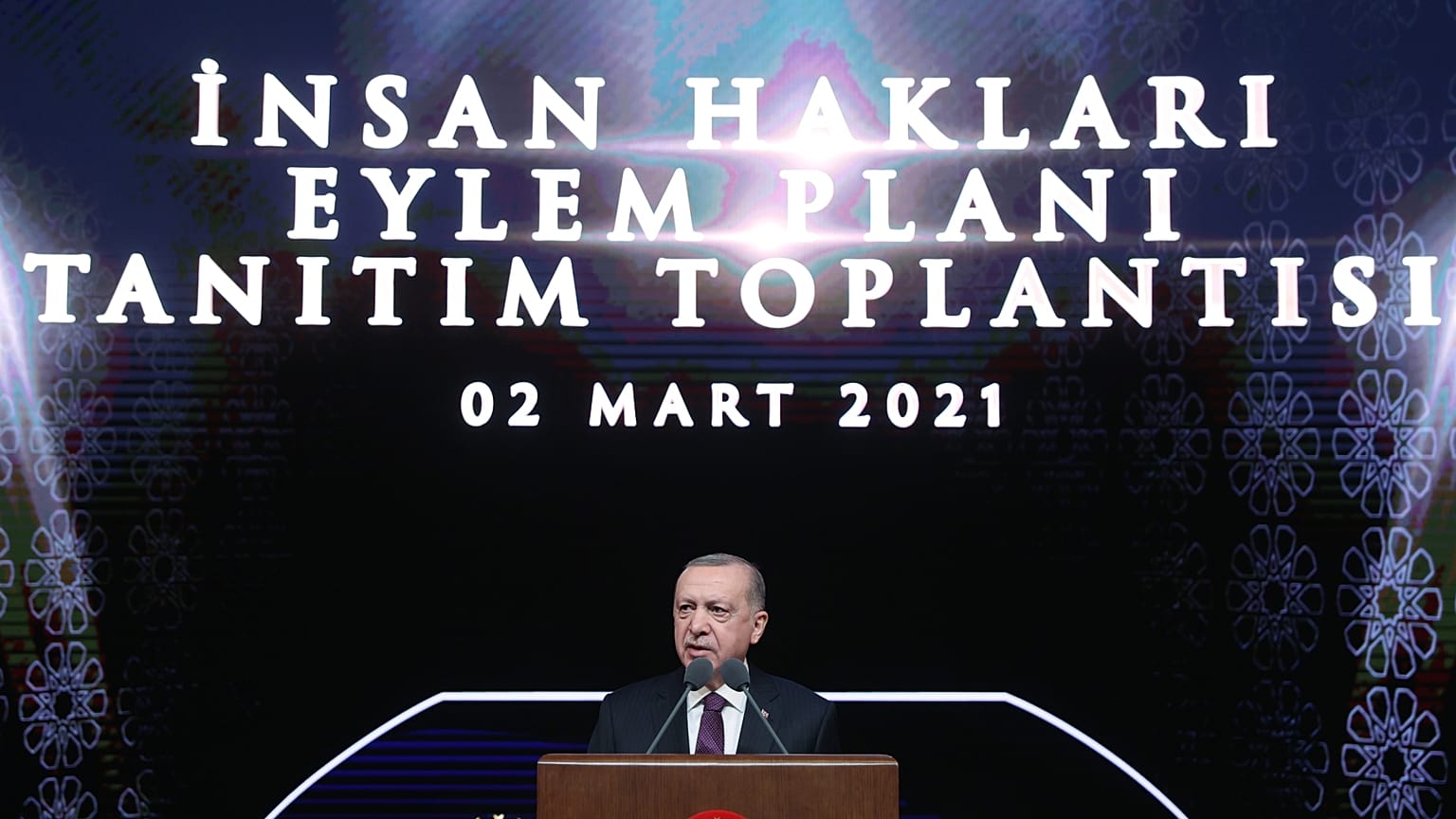 Erdoğan İnsan Hakları Eylem Planı'nı açıkladı