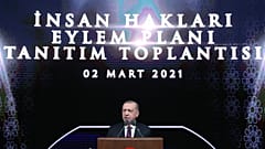 Erdoğan İnsan Hakları Eylem Planı'nı açıkladı