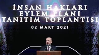 Erdoğan İnsan Hakları Eylem Planı'nı açıkladı