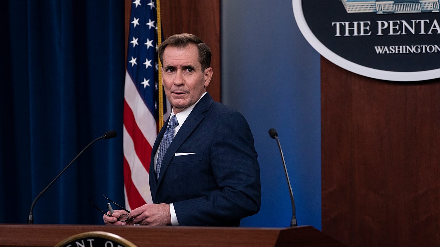 Пресс-секретарь Пентагона Джон Кёрби