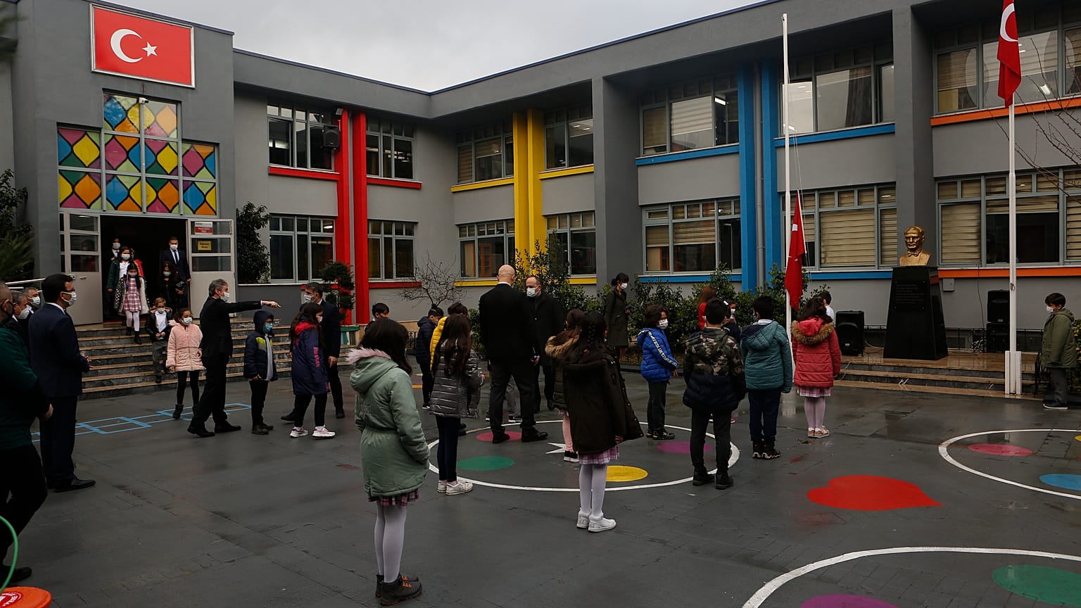 Virus Outbreak Turkey Schools Reopen