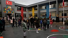 Virus Outbreak Turkey Schools Reopen